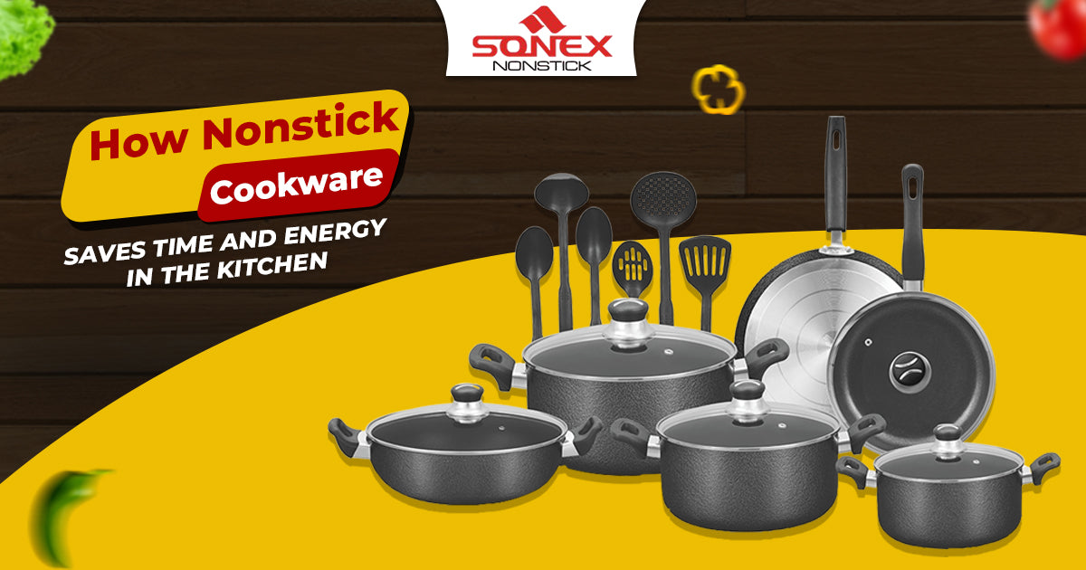 How Nonstick Cookware Saves Time and Energy in the Kitchen