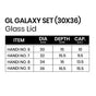 GL Galaxy Set (30x36) - Glass Lid