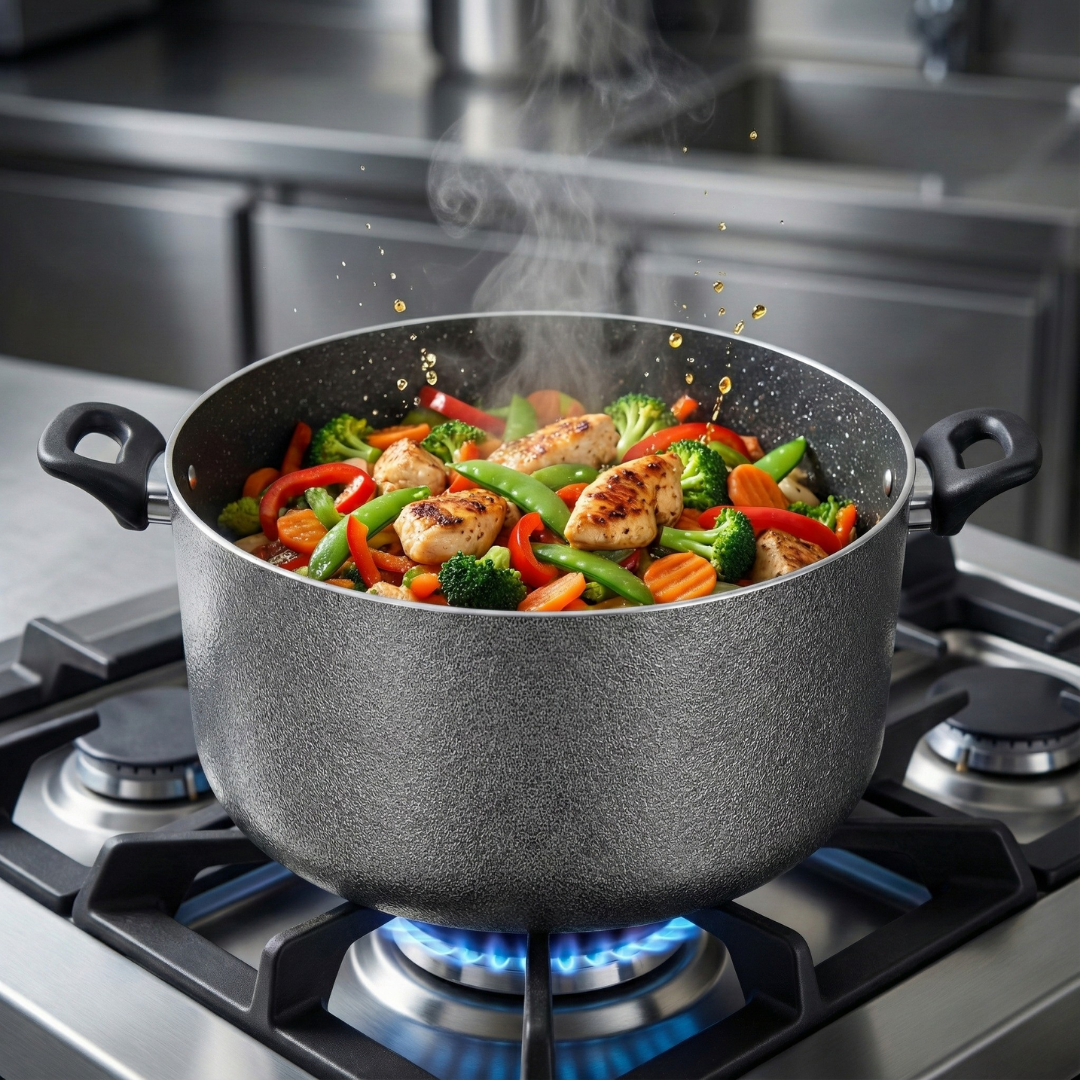 GL Classic Casserole with Glass Lid