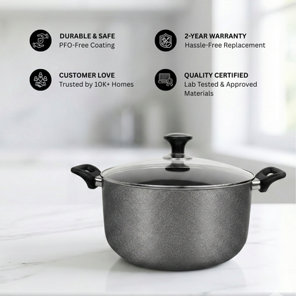 GL Classic Casserole with Glass Lid