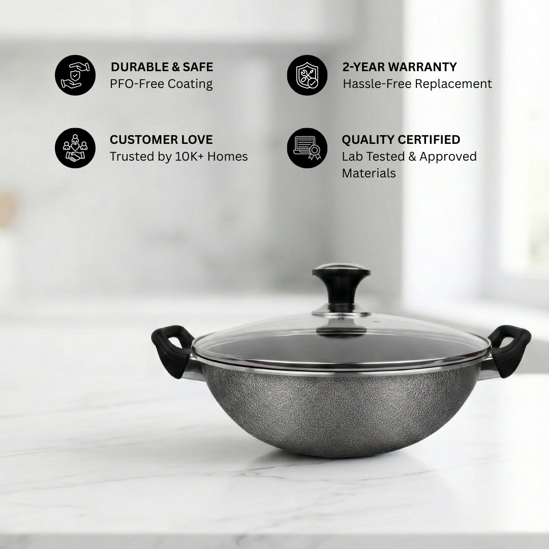 Galaxy GL Cooking Wok Glass Lid