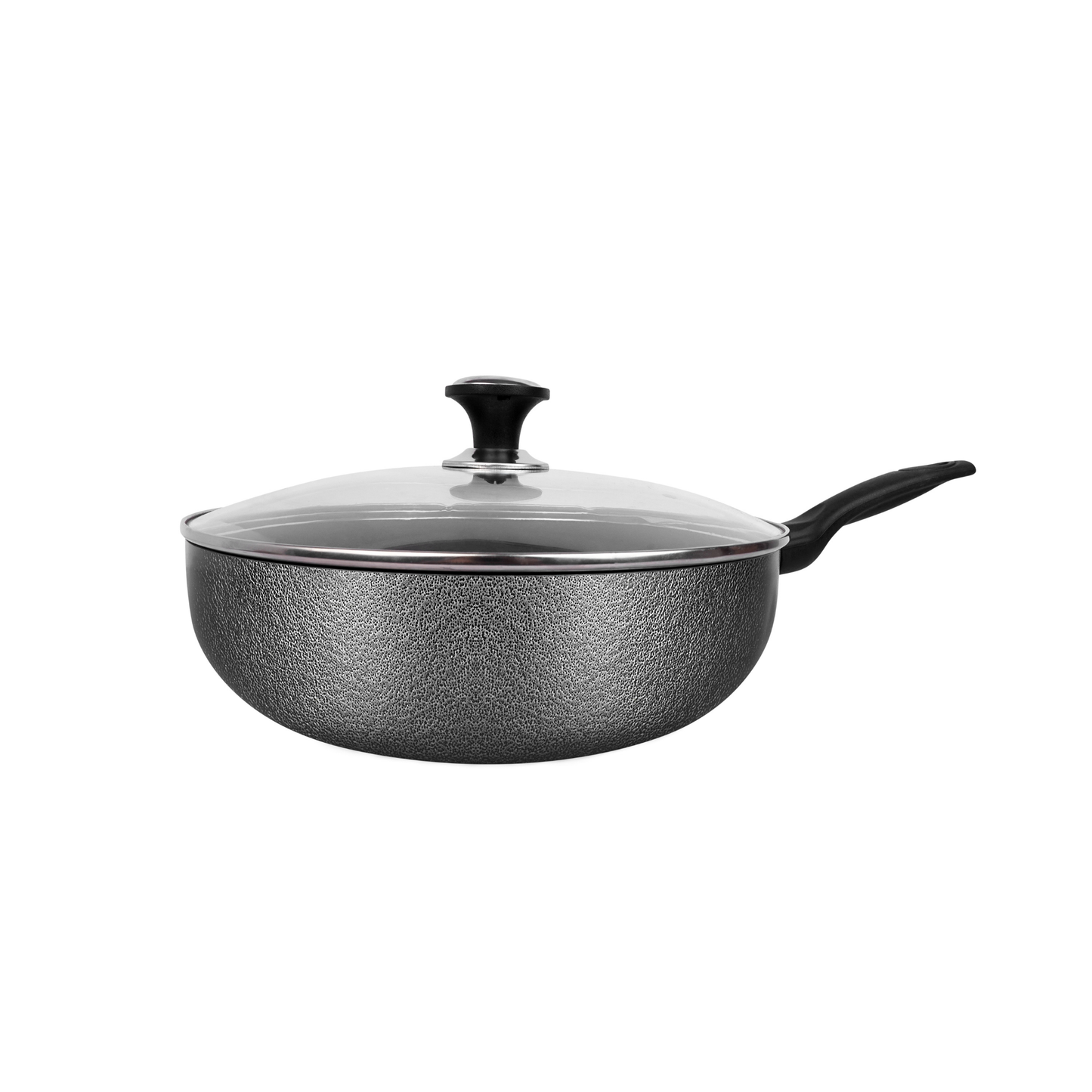 GL Classic Wok with Glass Lid