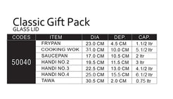 Classic Gift Pack- Glass LID