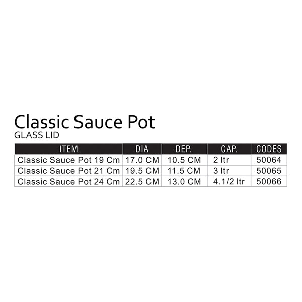 Classic Sauce Pot